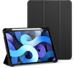 ESR Rebound Pencil iPad Air 4 10.9" (2020)/Air 5 10.9" (2022) oldalra nyíló smart tok, fekete