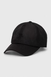 Barbour pamut baseball sapka fekete, sima - fekete Univerzális méret