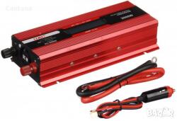 CEJ Инвертор на напрежение ukc kc-2000d, 24v - 220v, 2000w, lcd (ukc kc-2000d 24)