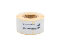 bannat service Etichete 38 x 25 mm, autoadezive termice in rola, albe, 1000 etichete rola