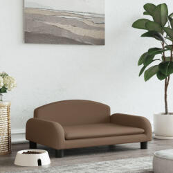 vidaXL barna szövet kutyaágy 70 x 45 x 30 cm (171962) - balena