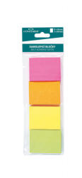 ConCorde Pad autoadeziv 51x38mm 5 culori neon 4x50 foi Concorde (A0988)