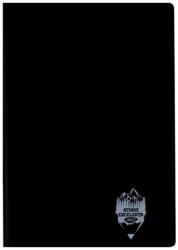 DACO Caiet A4 60 file DACO, coperta plastic, matematica, 70g/mp, Negru (CT461AR/NEGRU)