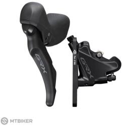 Shimano GRX BL-RX600L/BR-RX400 Dual Control váltókar/hidraulikus fékkar, 2-seb. , bal, Flat Mount 800 mm-es vezeték + L03A fékbetét, OEM