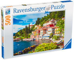 Ravensburger Пъзел Ravensburger от 500 части - Езерото Комо, Италия (12000201)