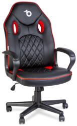Bemada Gamer szék karfával, 71 x 53 cm / 53 x 47 cm, 110 kg-ig terhelhető, fekete / piros, BMD1116RD