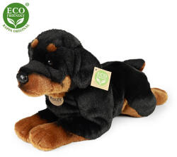 Rappa Plush Rottweiler culcat 39 cm ECO-FRIENDLY