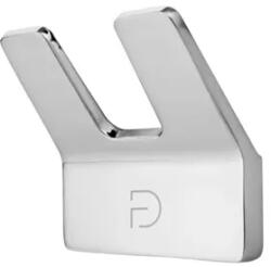 FDesign Cuier dublu pentru halat baie, crom lucios, FDesign Piazza FD6-PZA-08-11 FD6-PZA-08-11 (FD6-PZA-08-11)