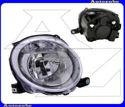 FIAT 500 2 2007.07-2015.07 Fényszóró tompított jobb (H7) motorral TYC (felső) 20-1493-05-2