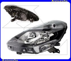 RENAULT CLIO 3 2009.01-2012.10 Fényszóró bal fekete házas (H7/H7) (motor nélkül) DEPO /RENDELÉSRE/ 551-1179L-LDEM2