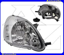 TOYOTA YARIS 1 2003.02-2005.12 /XP10/ Fényszóró jobb (H4) "VALEO-típusú" (motor nélkül) DEPO 212-11F5R-LD-EM