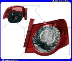 VW PASSAT B6 2005.03-2010.10 /3C/ Hátsó lámpa jobb külső "4 ajtós" piros "LED-es" (foglalattal) DEPO 441-1982R-AE