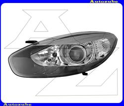 RENAULT FLUENCE 2012.09-től Fényszóró bal (H7/H7) fekete házas, motorral DEPO 551-1185LMLEMN2