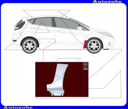 FORD FIESTA MK6 2008.10-2013.01 Első sárvédő hátsó alsó rész jobb (javítólemez) KLOKKERHOLM 2565336