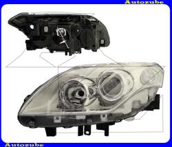 RENAULT LAGUNA 3 2007.10-2011.01 Fényszóró bal króm házas (H7/H7) (motor nélkül) DEPO 551-1168L-LD-EM