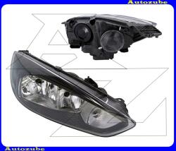 FORD FOCUS MK3 2014.10-2020.02 Fényszóró jobb fekete házas (H7/H1) motorral DEPO 431-11C9RMLEMD2