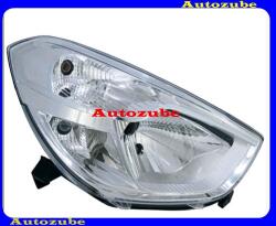 DACIA LODGY 2012.06-2017.01 /J92/ Fényszóró jobb (H4/P21W) nappali fénnyel (motor nélkül) DEPO 551-1196R-LD-EM