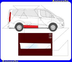 FORD TRANSIT CUSTOM 2012.09-2017.12 Oldalfal alsó rész bal "tengelytáv 3300 mm / tolóajtó nélküli kivitelhez" (külső javítólemez) KLOKKERHOLM 2501003