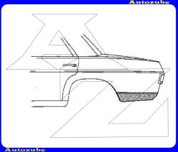 MERCEDES W114, W115 1968.01-1976.01 Hátsó sárvédő saroklemez bal (külső javítólemez) KLOKKERHOLM 3520601