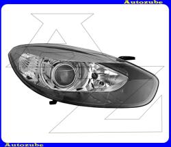 RENAULT FLUENCE 2012.09-től Fényszóró jobb (H7/H7) fekete házas, motorral DEPO 551-1185RMLEMN2