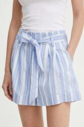 Bruuns Bazaar rövidnadrág SwiniesBBBrynja shorts női, mintás, magas derekú, BBW3975 - kék 40