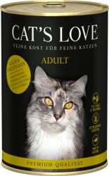 CAT’S LOVE Nedves macskaeledel - "Adult Mix" Borjú és Pulyka - 400 g