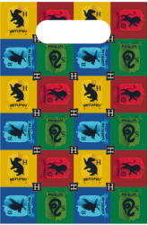 Amscan Ajándék táska - Harry Potter - Fakulták 8 db