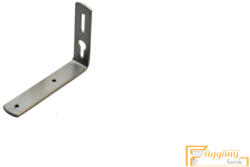  (10 szín) Oldalfali tartó Decolinohoz - Erősített sarokvas 10 cm 02 Greige