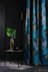  (2 szín) DIM OUT nyomott SAMOA 15 smaragd 150cm