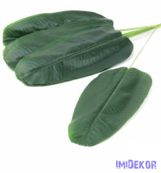  Élethű zöld levél 60 cm