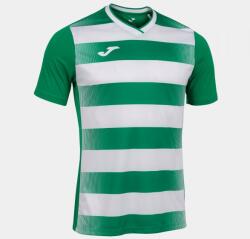 Joma EUROPA V SHORT SLEEVE T-SHIRT dressz / póló zöld fekete 4XS