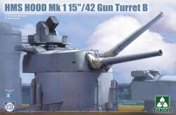 TAKOM HMS Hood Mk 1 15/42 Gun Turret B 1: 72 (TAK5020)