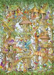 Heye - Puzzle Korki Paul: Tree Lodges - 1 000 piese Puzzle