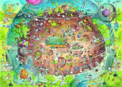 Heye - Puzzle Marino Degano: Cosmic Habitat - 1 000 piese