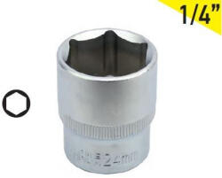 FF GROUP TOOLS 35034 - dugókulcs 6pt cr-va, 1/4"dr, 04mm (35034)