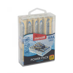 Maxell Mikroceruza elem 1, 5V AAA LR3 power pack 24 db/csomag (18721P)