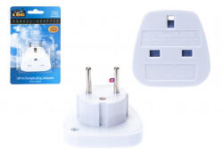 Deconline Utazóadapter UK/EU Csatlakozó - Angliába utazóknak (DO106001)