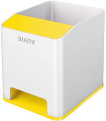 Leitz Suport instrumente de scris Leitz WOW, PS, cu amplificare sunet, culori duale, alb-galben (L-53631016)