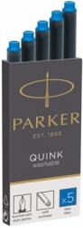 Parker Rezerva stilou Blue Lavabil Cartus Quink Standard Parker 1950383 (1950383)
