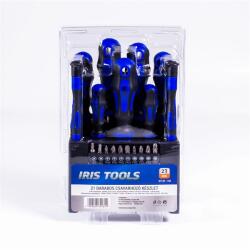 IRIS TOOLS DT-21-128 21 darabos csavarhúzó készlet (DT-21-128) - bestbyte