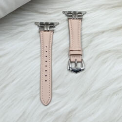 4wrist Curea de piele pentru Apple Watch 38/40/41 mm - Pink