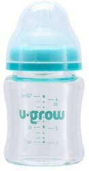 U-GROW Biberon de Sticla U-GROW 120ML + 2 Tetine Extra (UG0-04BS120)