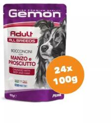 Gemon Dog alutasak Adult Marha & Sonka 24x100g