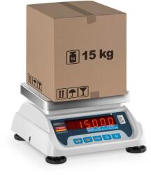 TEM Cântar de masă - calibrate - 6 kg / 2 g - 15 kg / 5 g - 17 x 22 cm - LED TEKO+LED15T-PLS-B1 (TEKO+LED15T-PLS-B1)