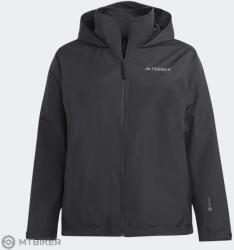 adidas TERREX MULTI RAIN. RDY 2 RÉTEGES RAIN női kabát, fekete (2XL)