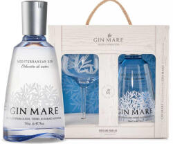 Gin Mare Mediterranean Gin + Pohár (42, 7% 0, 7L)