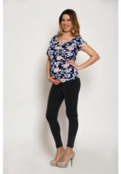 R&d Csőszárú kismama farmernadrág (l) 00343/sötétszürke