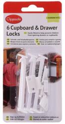 Clippasafe szekrény- és fiókzár 6db 71