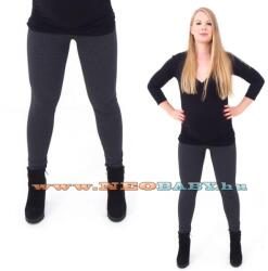 R&d Hosszú szárú kismama leggings (m) 02248/sötétszürke