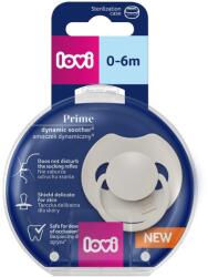 LOVI Lovi, Prime, suzeta dinamica din silicon, 0-6 luni, Coconut, 1 buc